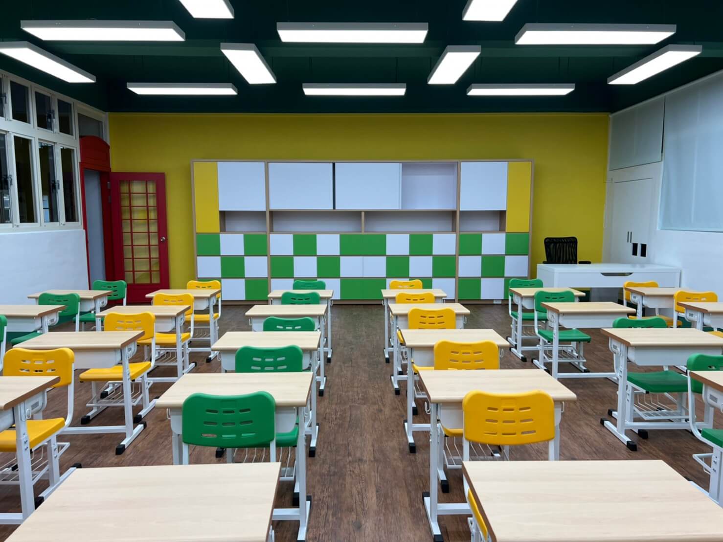 泰北招生教室裝潢